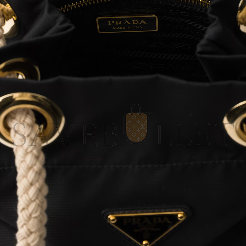 PRADA MARINER RE-NYLON SMALL BUCKET BAG 1BE082 (28*23.5*16.8cm) PRADA MARINER RE-NYLON SMALL BUCKET BAG 1BE082 (28*23.5*16.8cm)